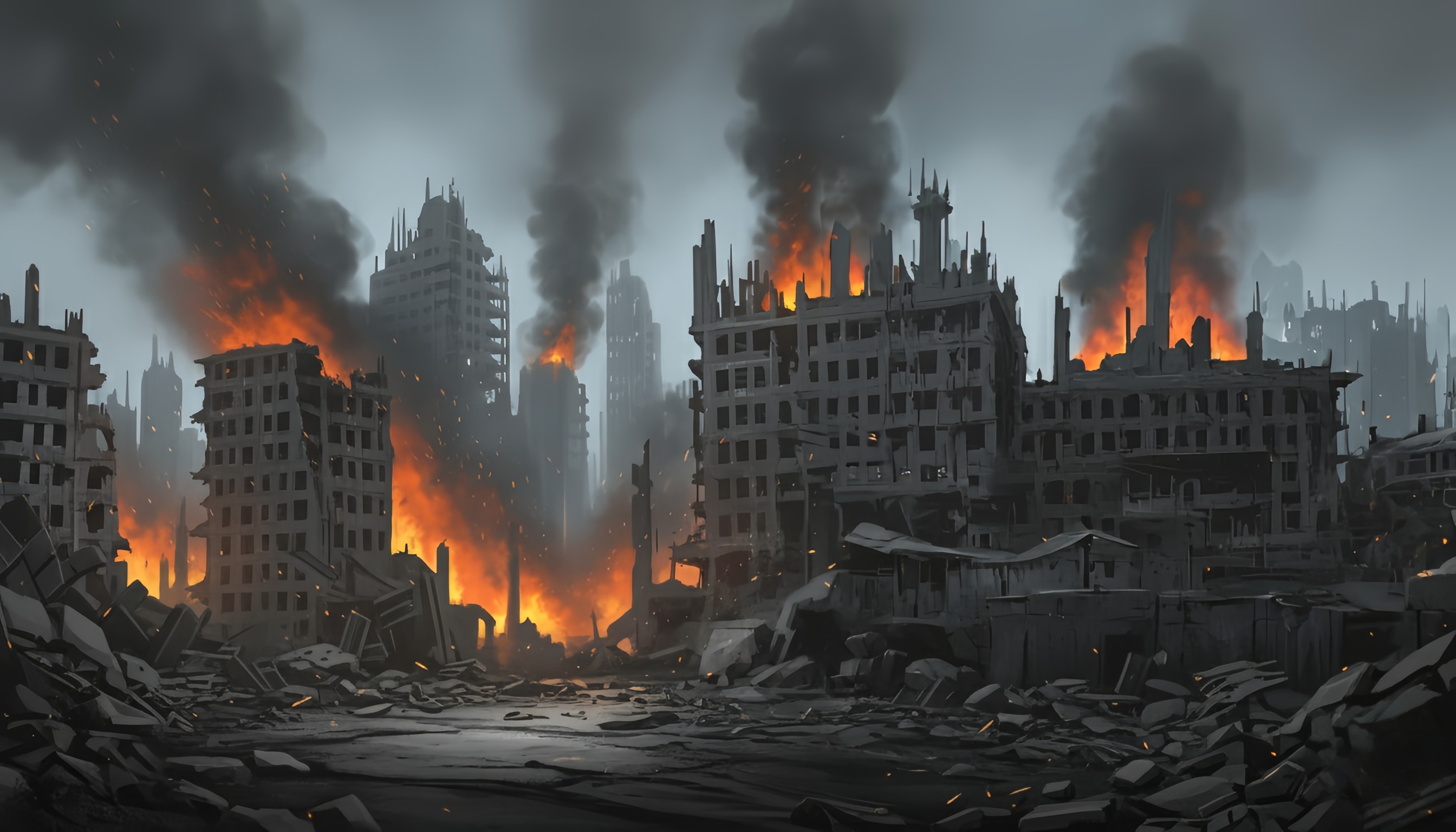Apocalyptic background